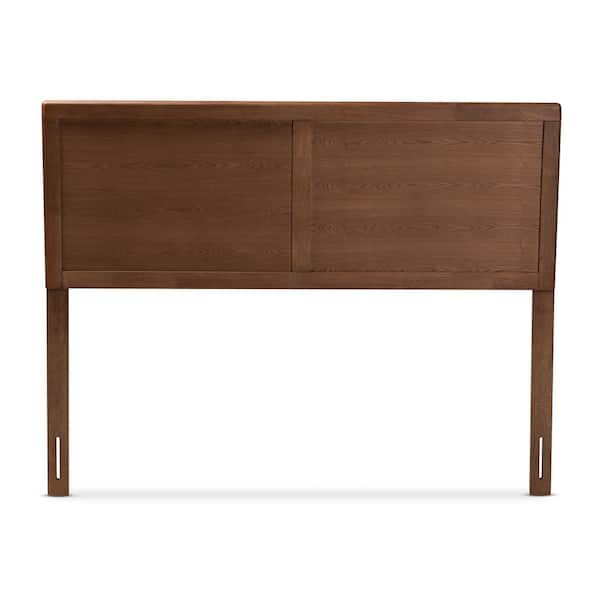 Baxton Studio Raya Ash Walnut Full Headboard