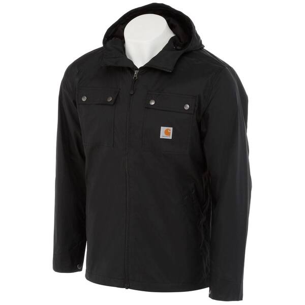 Carhartt Men's Regular Medium Black Nylon Jackets/Pullovers 100247