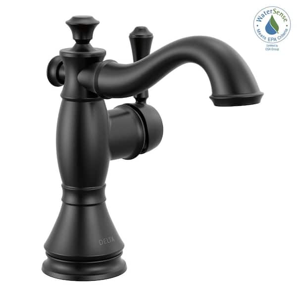 Delta Cassidy Single Handle Single Hole Bathroom Sink Faucet in