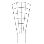 37 in. Pewter Steel Pot Trellis