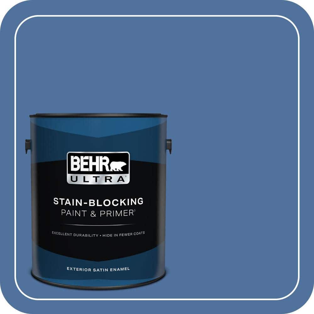 1 gal. #PMD-23 Cobalt Flame Satin Enamel Exterior Paint & Primer price history on PriceWatchPro