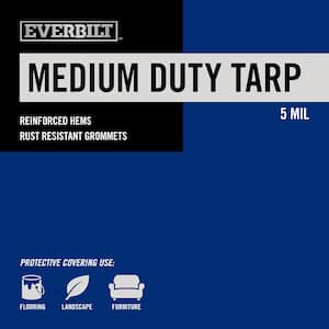 30 ft. x 50 ft. General Purpose Blue Tarp