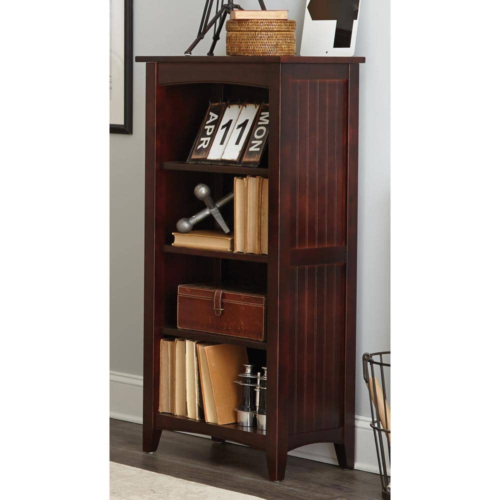 Shaker Cottage Espresso Open Bookcase