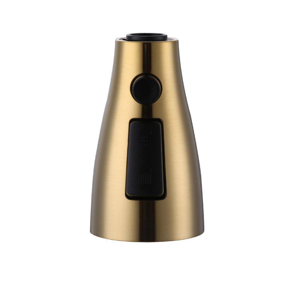 3 Functions Sprayed Pull Down Kitchen Faucet Spray Replacement with Adapters in Brushed Gold price history on PriceWatchPro