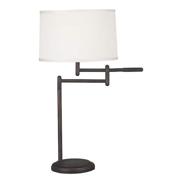 Kenroy Home Theta 30 in. Copper Bronze Swing Arm Table Lamp