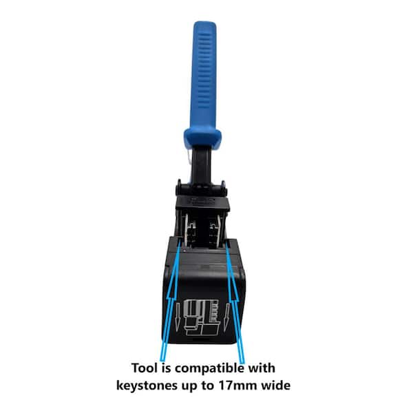 Micro Connectors, Inc Keystone Jack Termination Tool plus Cat 6