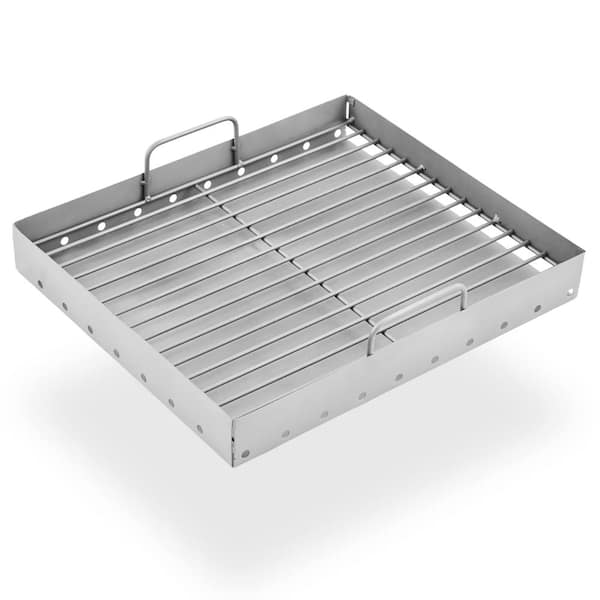 Solid Steel Charcoal Tray Grill Replacement Rack 1-Pack with Phosphatized Rust-Resistant Finish