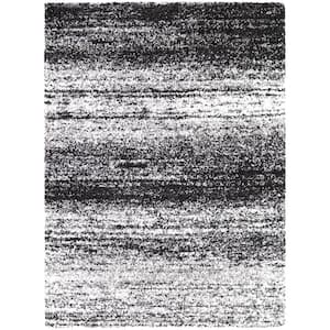 Eastleigh Charcoal 8 ft. x 10 ft. Abstract Area Rug