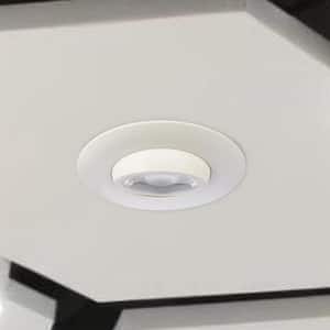 3 in. White 3000K Canless Remodel Directional Gimbal Integrated LED Recessed Light Kit