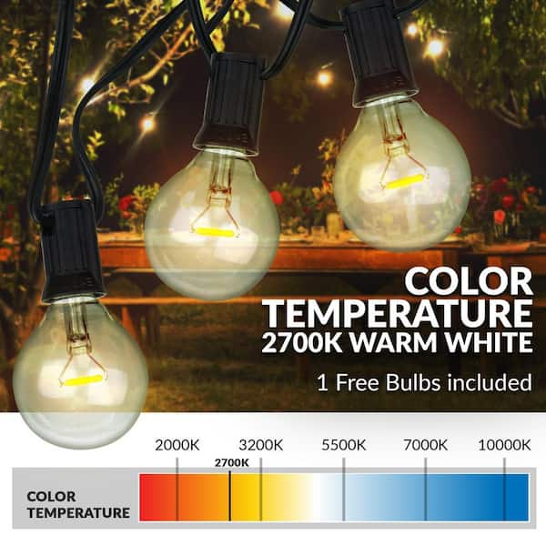 Newhouse Lighting 17 Ft Led Outdoor, Led Outdoor Light Bulbs Home Depot