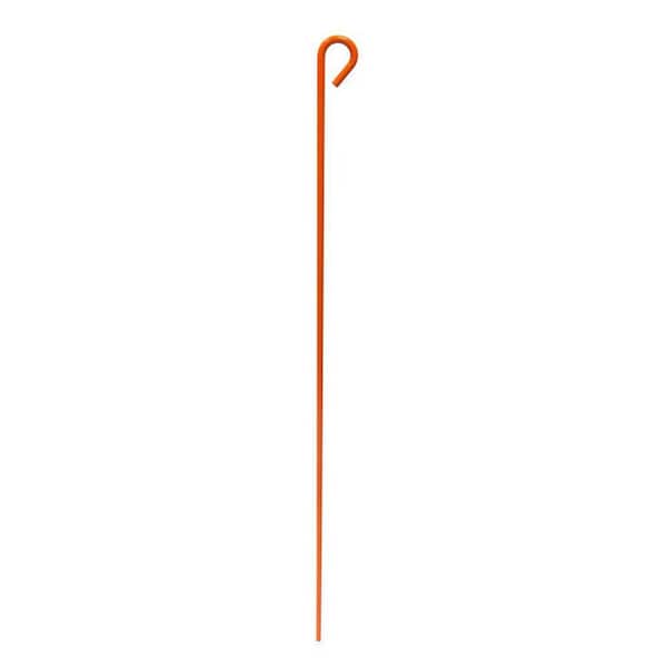 Glamos Wire Products 36 in. Orange Plant Stake (10-Pack)