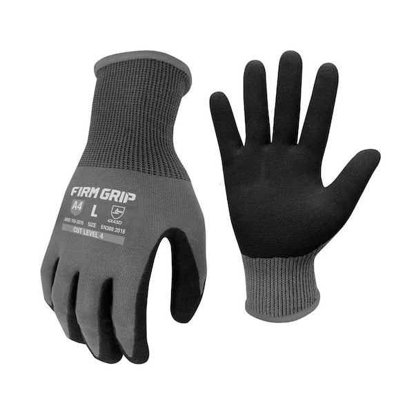 FIRM GRIP Large Precision Grip ANSI A4 Cut Resistant Work Gloves 63942 ...