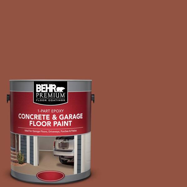BEHR Premium 1 gal. #SC-130 Calif Rustic 1-Part Epoxy Satin Interior/Exterior Concrete and Garage Floor Paint