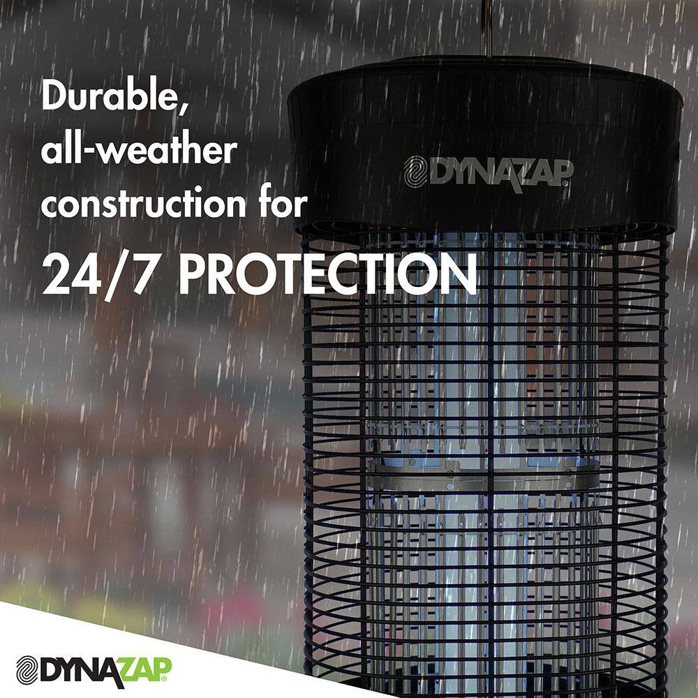 Dynazap Black Electric Outdoor Bug Zapper with UV Light