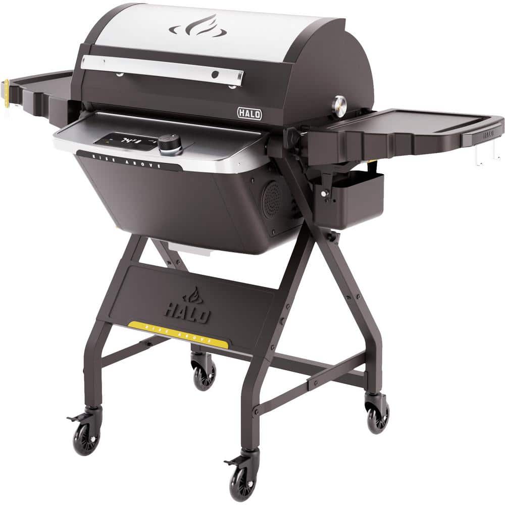 HALO Prime 550 Pellet Grill and Smoker in Black HS1001XNA The Home