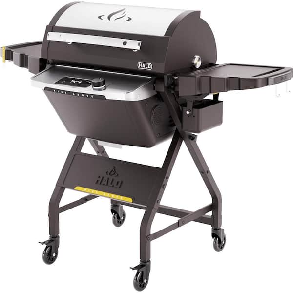 HALO Prime 550 Pellet Grill and Smoker in Black