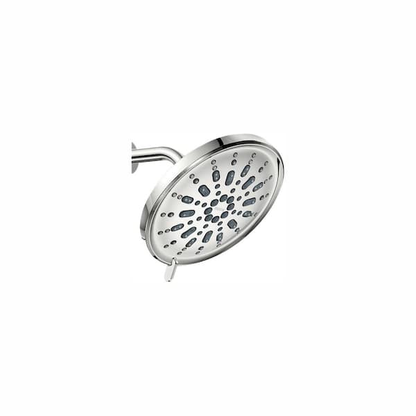MOEN Intensity 5-Spray 9 in. Single Wall Mount Fixed Shower Head in Chrome