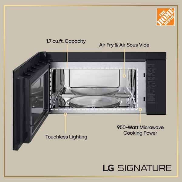 LG SIGNATURE 1.7 cu. ft. Smart Over-the-Range Convection Microwave