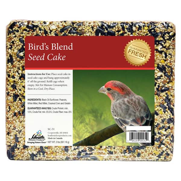 Heath Bird's Blend Seed Cake - 2 lbs. - 8-Pack