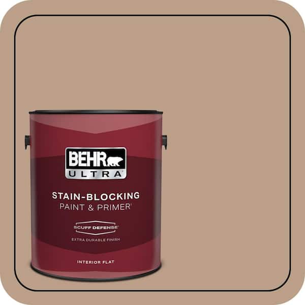 BEHR ULTRA 1 gal. #N240-4 Sierra Extra Durable Flat Interior Paint & Primer