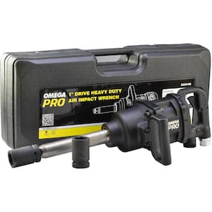 Heavy-Duty 1 in. Air Impact Wrench with Carrying Case