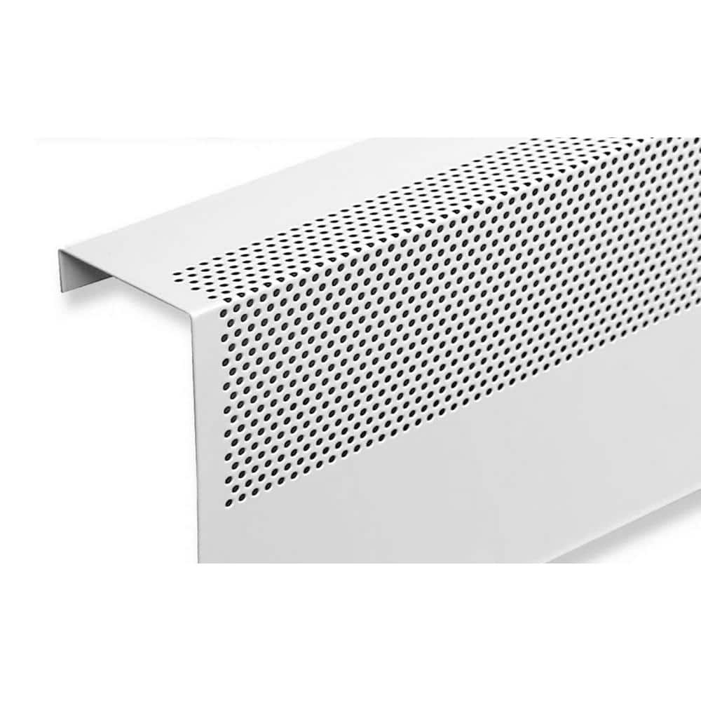 White 3-ft Galvanized Steel Slip-On Baseboard Heater Cover