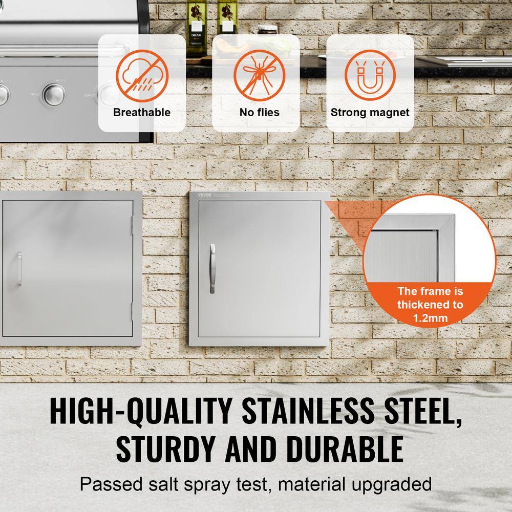 18x20 Inch Stainless Steel Outdoor Kitchen Access Door