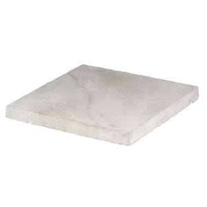 Yorkstone 18 in. x 24 in. x 2 in. Grey Concrete Step Stone