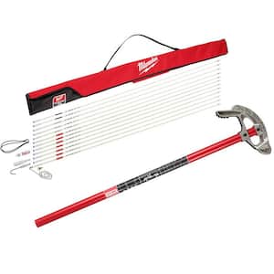 60 ft. Fiberglass Fish Stick Low/Mid/High Flex Combo Kit with 3/4 in. Aluminum Conduit Bender and Handle