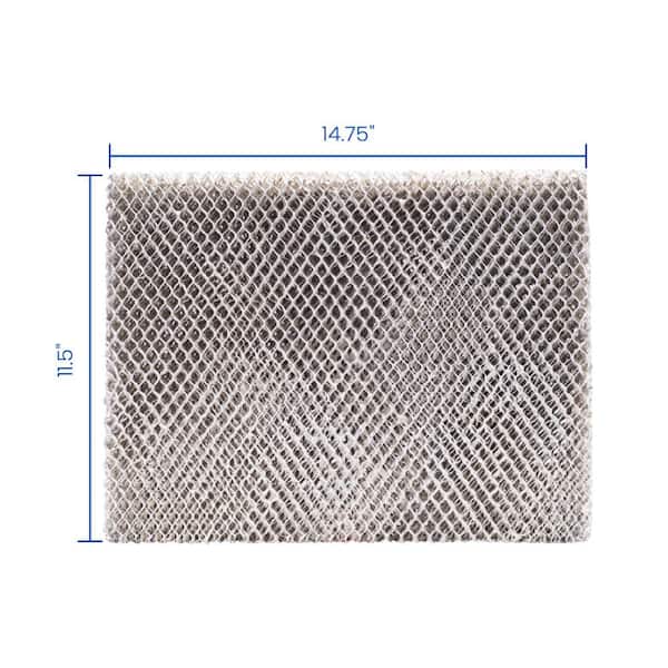 LifeSupplyUSA Humidifier Filter Water Panel Pads for AprilaireHumidifier  Furnace, Compare to Aprilaire Part # 45 (3-Pack) 3ER186 - The Home Depot