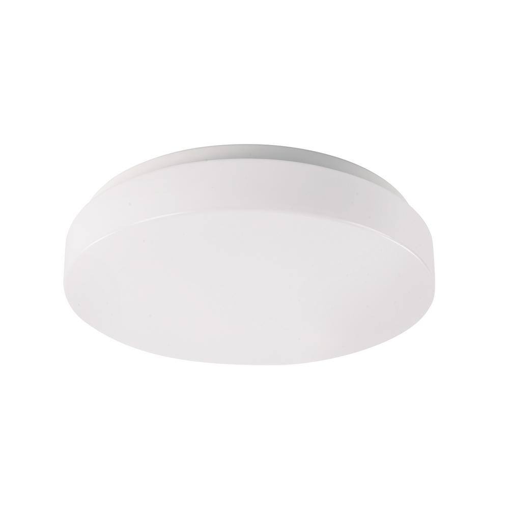 Blo 15" White LED Energy Star Flush Mount with Acrylic Diffuser