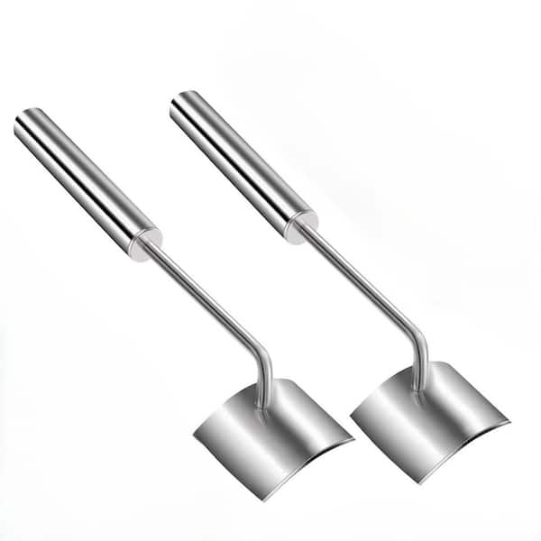 Stainless Steel Corn Peeler and Stripper with Long Handle, 2-Pack for Efficient Kernel Removal