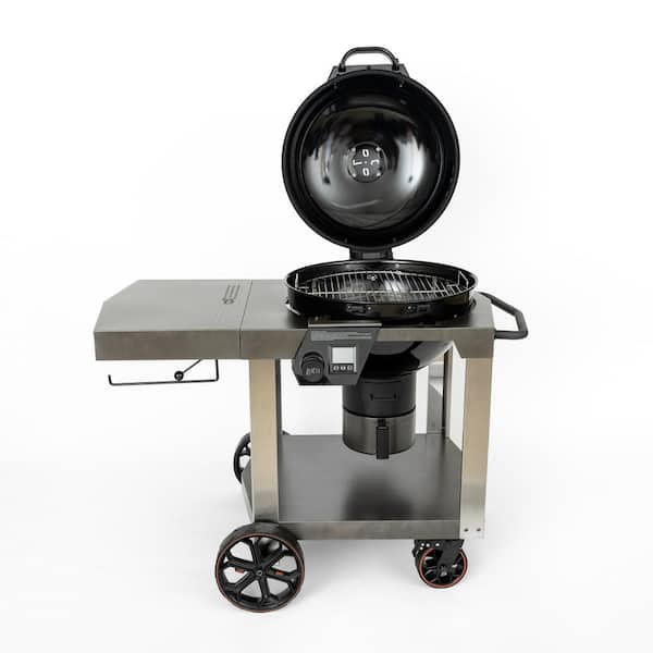 Loco Cookers Kettle Charcoal Grill with Cart and SmartTemp