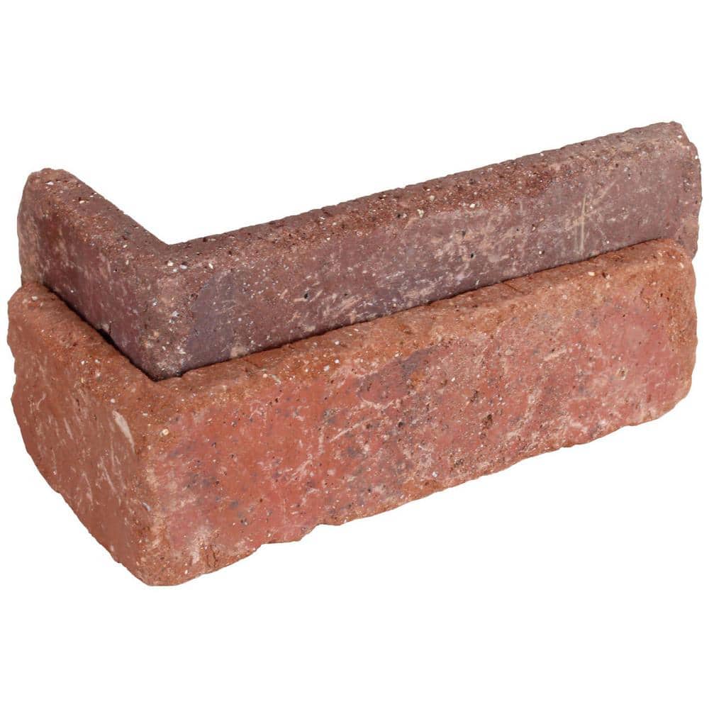 Boston Mill Thin Brick Singles - Corners (Box of 25) - 7.625 in. x 3.625 in. x 2.25 in. x 0.5 in (5.5 linear. ft.) price history on PriceWatchPro