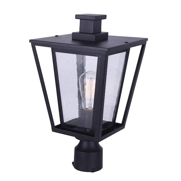 Aluminum Outdoor Lamp Post Birdcage, Hardwired Street Light Post for  Outside, 3-Head Pole Light Modern Lamp Post Outdoor Lighting with Clear  Glass