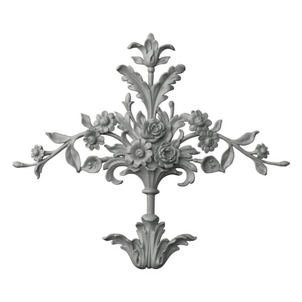 1.75 in. x 20 in. x 23.375 in. Polyurethane Applique & Onlay Moulding