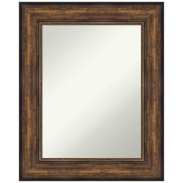 Amanti Art Ballroom Bronze 25.5 in. H x 31.5 in. W Framed Non-Beveled Wall Mirror in Bronze