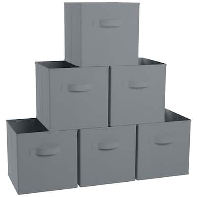 https://images.thdstatic.com/productImages/b89baf21-747d-43be-8ece-123103422108/svn/gray-cube-storage-bins-6pk-bin-13-13-gray-64_400.jpg