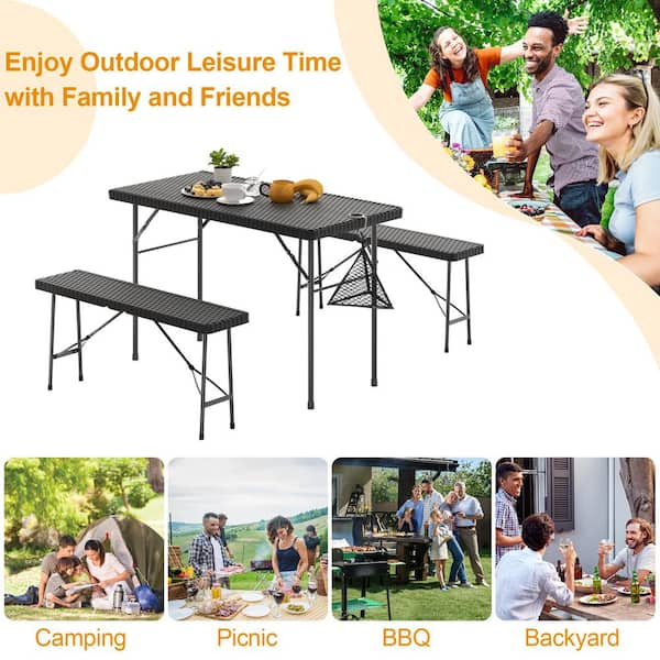 Rattan 2025 bbq table