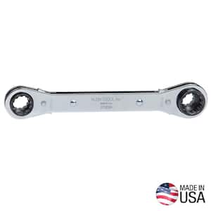 Lineman's 4-in-1 Ratcheting Box Wrench