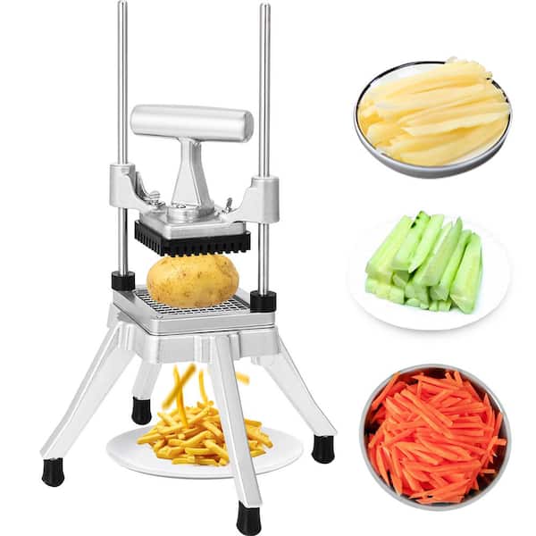 Commercial Vegetable Dicer Electric Automatic Fruit Food Cutter with Blades  Stainless Steel Vegetable Fruit Dicing Cutting Machine for Home Kitchen