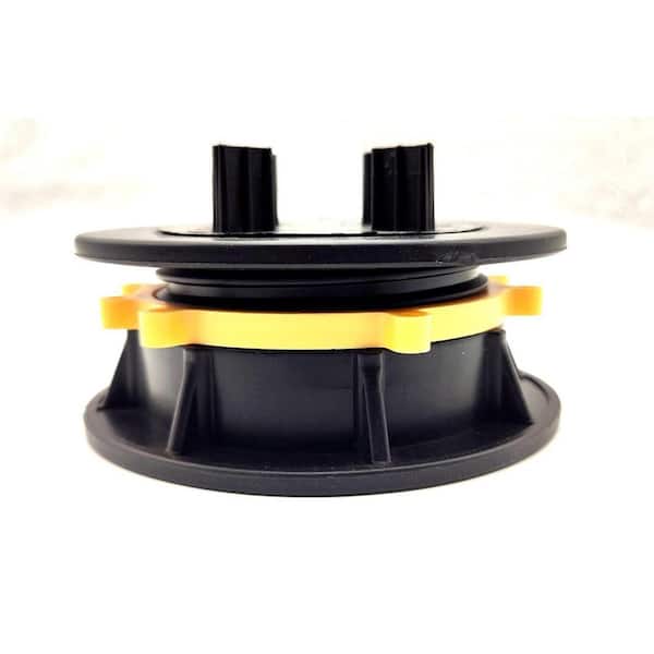 Unbranded 32 Set Of Adjustable Pedestals 1.8 in. to 2.5 in. (47 mm to 64 mm) Decking And Flooring Support