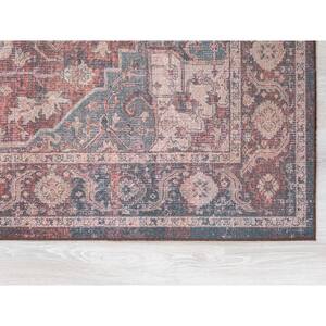 Boho Patio Collection Multi 2'3" x 7'6" Residential Indoor-Outdoor Runner