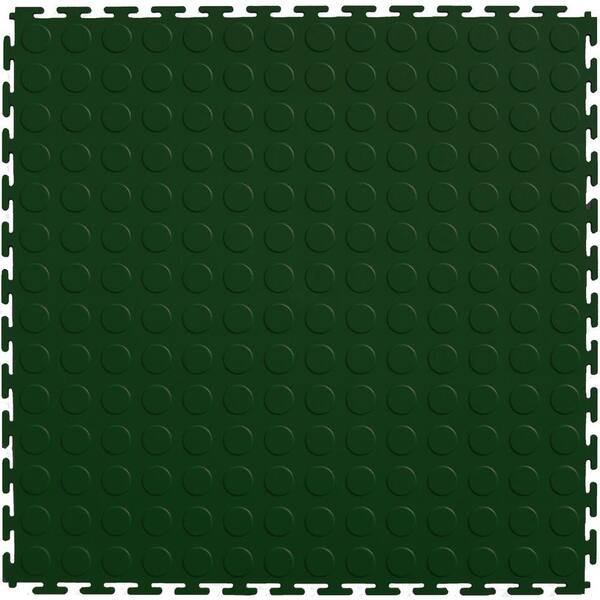 IT-tile Coin Green 20.5 in. x 20.5 in. Residential & Commercial Interlocking Multi-Purpose Floor, 8 Tiles