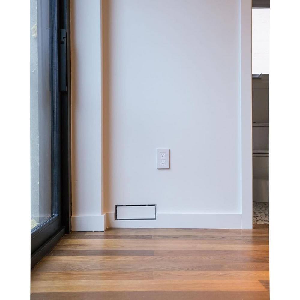 Satin White 6"x10" Steel Wall/Ceiling Register