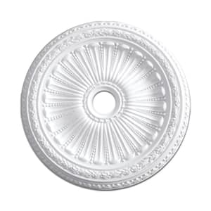 35-3/16 in. 2-1/2 in Floral Polyurethane Ceiling Medallion