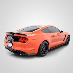 Carbon Fiber Rear Spoiler Wing for 2015-2017 Ford Mustang GT350 Track Pack Style High-Techs Material Carbon Fiber Wing