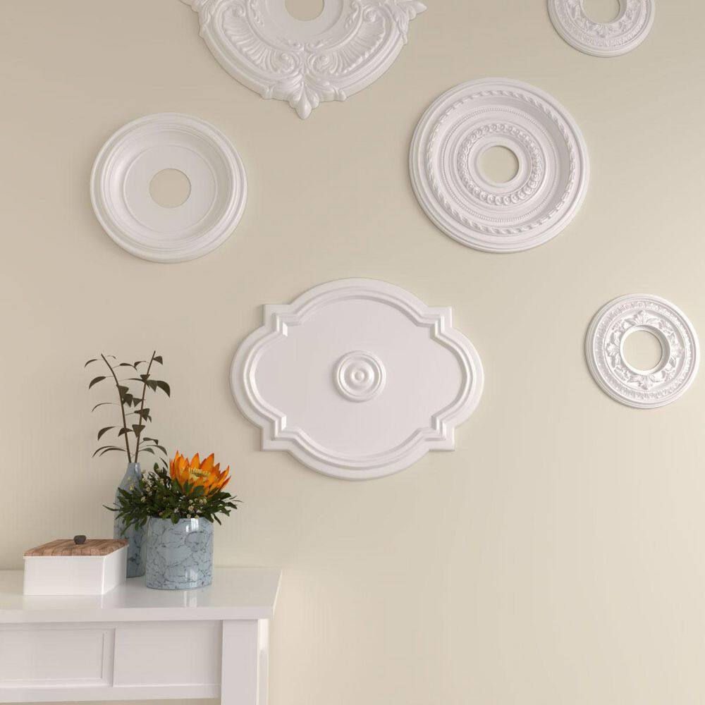 Primed Polyurethane Waltz Ceiling Medallion
