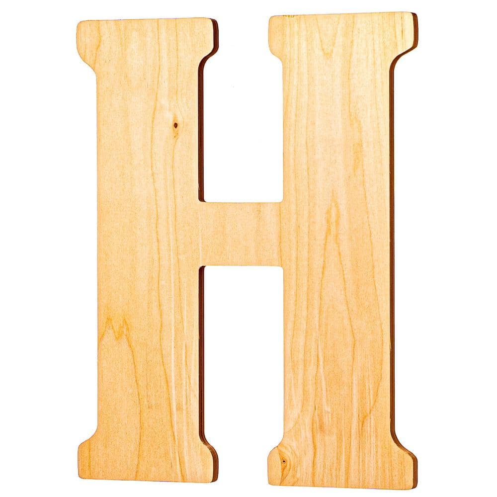 Standing Wood Letters - Shelf Letters