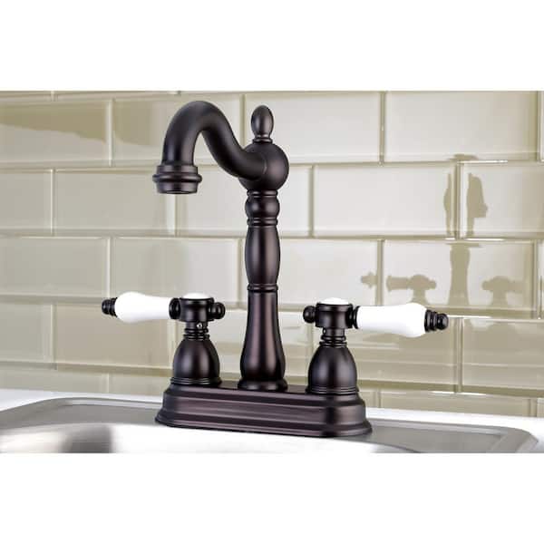 Victorian 2-Handle Bar Faucet in Oil Rubbed Bronze
